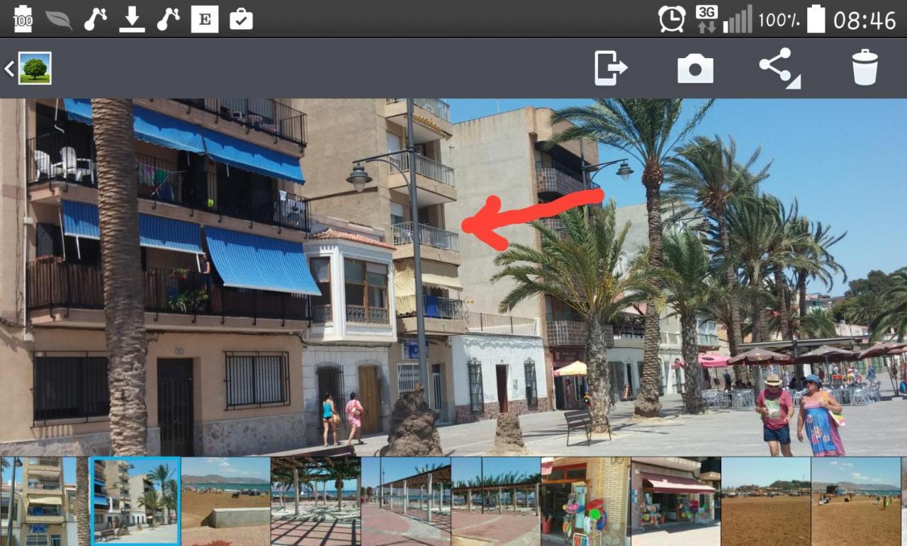 Bahia Mazarron Apartamento En Primera Linea Playa El Puerto de Mazarrón Kültér fotó