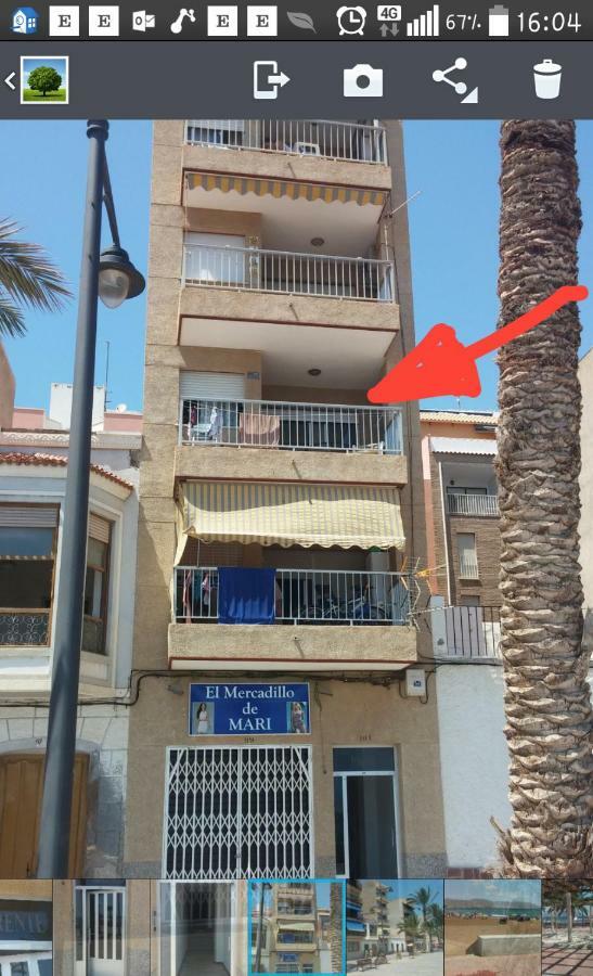 Bahia Mazarron Apartamento En Primera Linea Playa El Puerto de Mazarrón Kültér fotó