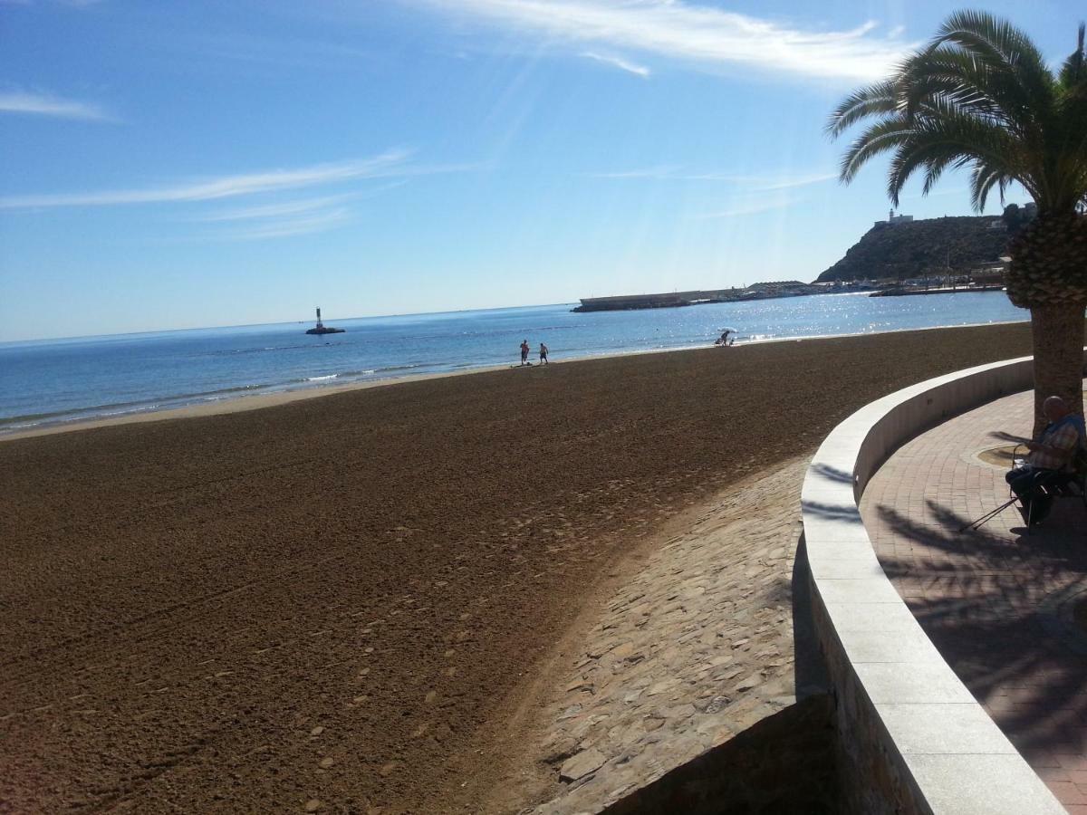 Bahia Mazarron Apartamento En Primera Linea Playa El Puerto de Mazarrón Kültér fotó