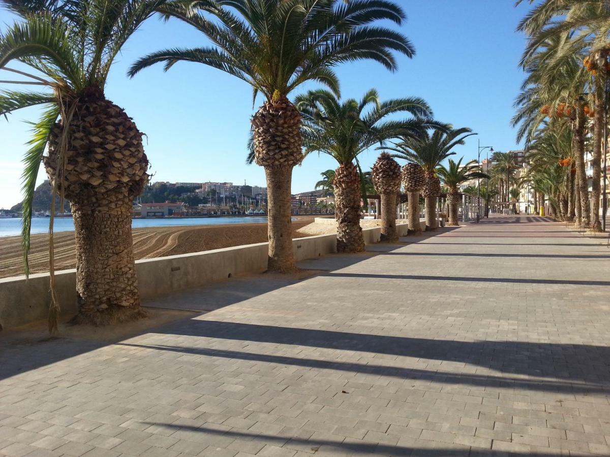 Bahia Mazarron Apartamento En Primera Linea Playa El Puerto de Mazarrón Kültér fotó
