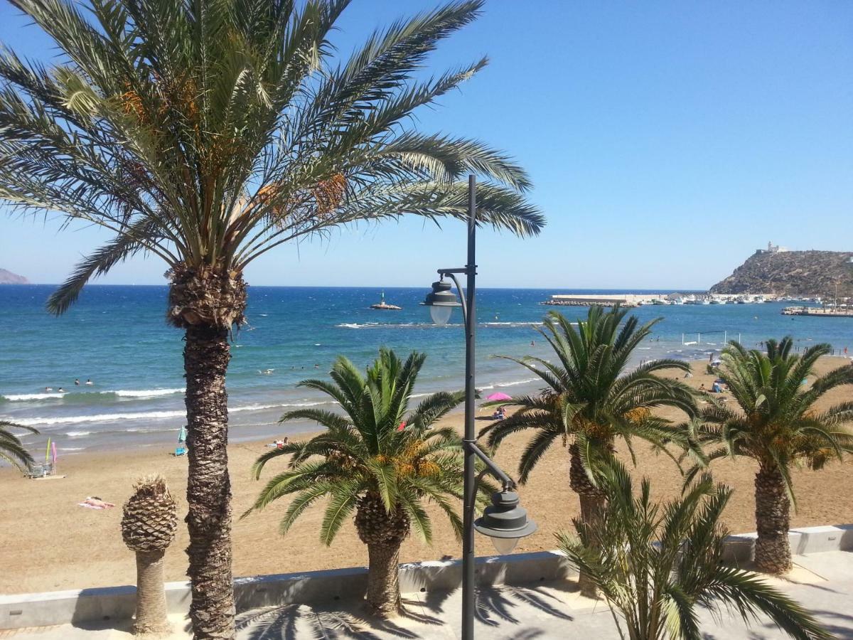 Bahia Mazarron Apartamento En Primera Linea Playa El Puerto de Mazarrón Kültér fotó